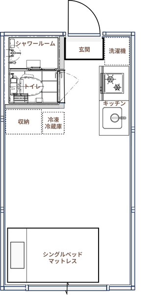 ISLACUBE（アイラキューブ）の住居タイプの図面